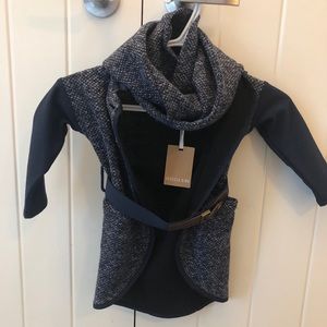 BNWT Rebecca King mini sweater coat - sz 2T